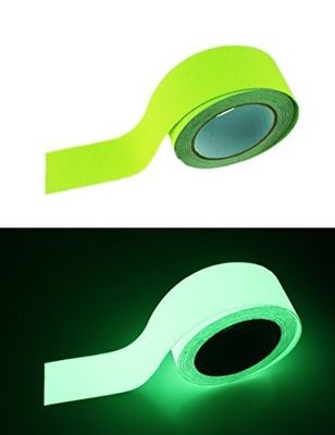 Çin Yazdırılabilir Fotolüminesan Aydınlık Yapışkan Bant Karanlık Bant Glow 4-10 Saat tedarikçi