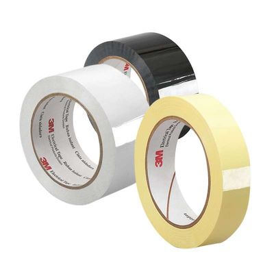 Çin Polyester Film Ve Akrilik Yapıştırıcı ile 3M 1350F Elektrik Yalıtım Bandı, Alev Geciktirici Mylar Bant tedarikçi