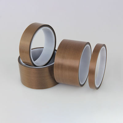 Çin ISO SGS Sertifikaları ile Silikon Yapıştırıcı PTFE Teflon bant Isıya Dayanıklı Yalıtım Fiberglas Bant tedarikçi