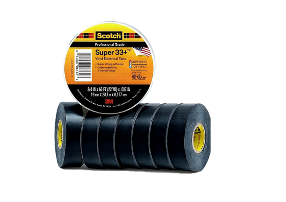 Çin 3M Scotch 33+ | Electrical Tape | Insulation | Black | PVC Vinyl tedarikçi