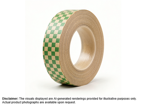 Çin 3M 410M | Paper Tape | Double Sided | 0.15mm Thickness | Green tedarikçi