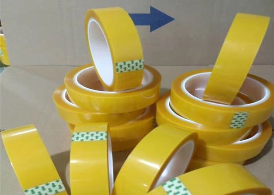 Mylar Teyp. Akrilik yapıştırıcı ile kaplanmış poliester. İzole bant. Kırmızı. Sarı. tedarikçi