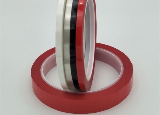 Mylar Teyp. Akrilik yapıştırıcı ile kaplanmış poliester. İzole bant. Kırmızı. Sarı. tedarikçi