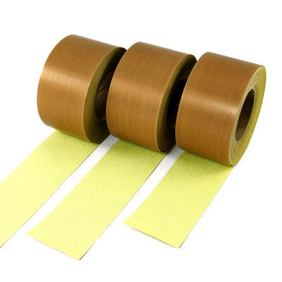 PTFE Kaplı Fiberglas Bant | 3mil/5mil | Silikon Yapışkan | Isı Yapıştırma Makinesi İçin tedarikçi