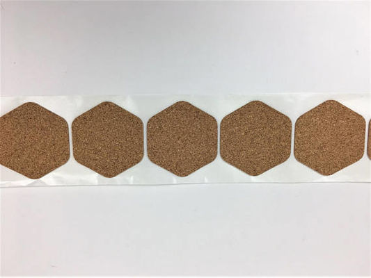 Kendi kendine yapışkan korka dayanıklılığı Hexagon 4 inçlik Hexagon Tile Coasters için tedarikçi