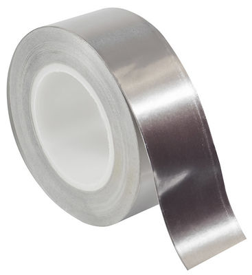 Alüminyum folyo bantı. EMI/RFI koruma. 0.05 mm. Gümüş. tedarikçi