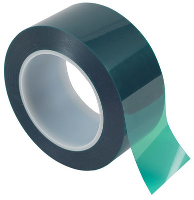 PET yeşil bant. Yüksek sıcaklıkta maskeleme. 0.06 mm/0.09 mm. Silikon yapıştırıcı. tedarikçi