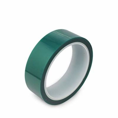 PET yeşil bant. Yüksek sıcaklıkta maskeleme. 0.06 mm/0.09 mm. Silikon yapıştırıcı. tedarikçi