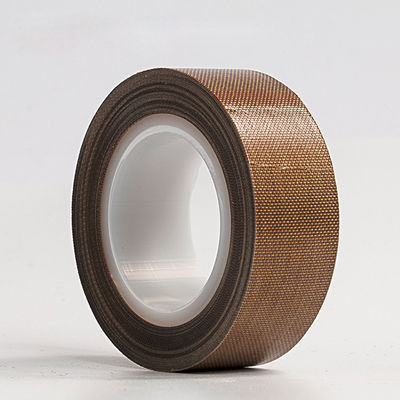 Isı Sızdırmazlık Ambalajı için Isı Isıya Dayanıklı Teflon PTFE Fiberglas Yapıştırıcı Bant tedarikçi