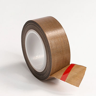 Isı Sızdırmazlık Ambalajı için Isı Isıya Dayanıklı Teflon PTFE Fiberglas Yapıştırıcı Bant tedarikçi