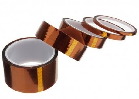 Polyimid bant. Yüksek sıcaklık silikon yapıştırıcı. Kapton. PCB maskeleme. tedarikçi