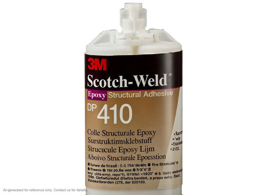 3M Scotch-Weld DP410 | Toughened Two-Part Epoxy | 2:1 by Volume | 12 min Work Life | Off-White tedarikçi