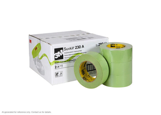 3M Scotch 233+ | Green Crepe Paper | 0.17 mm | 121 °C for 30 min | Collision Repair Grade tedarikçi