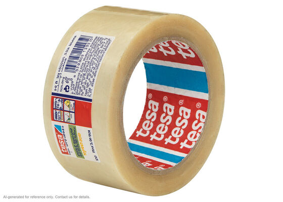 tesa 4124 | 65 µm PVC Film | Natural Rubber | 60 N/cm Tensile | Medium to Heavy Cartons tedarikçi